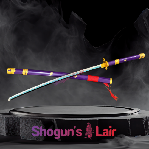 Purple Enma Wooden Katana